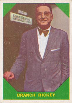 1960 Fleer #55 Branch Rickey