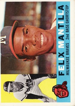 1960 Topps #19 Felix Mantilla
