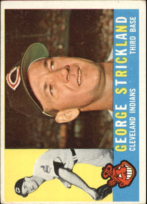 1960 Topps #63 George Strickland