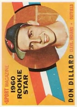 1960 Topps #122 Don Dillard RS