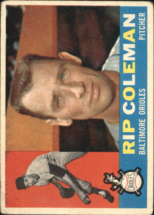 1960 Topps #179 Rip Coleman