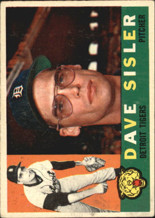 1960 Topps #186 Dave Sisler