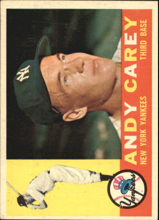 1960 Topps #196 Andy Carey