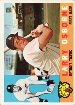 1960 Topps #201 Larry Osborne