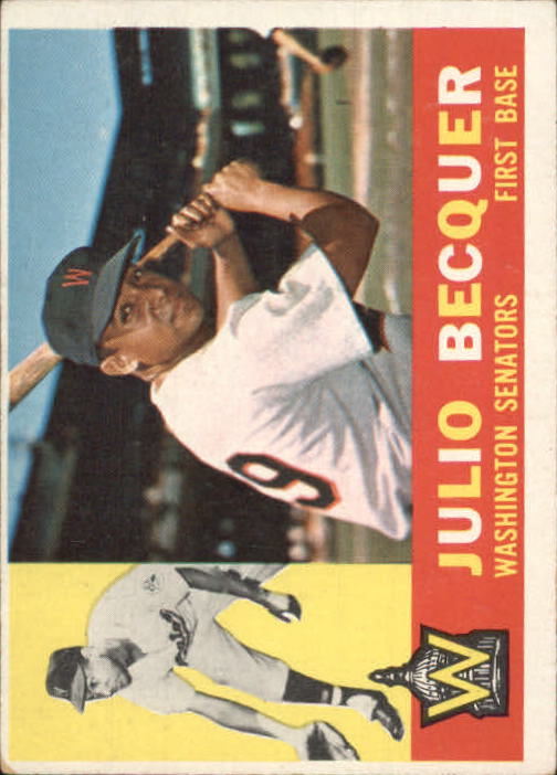 1960 Topps #271 Julio Becquer