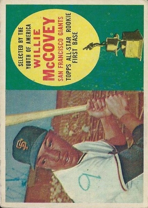 1960 Topps #316 Willie McCovey ASR RC