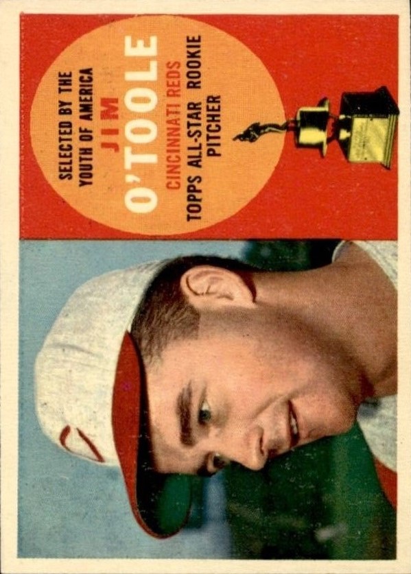 1960 Topps #325 Jim O'Toole ASR