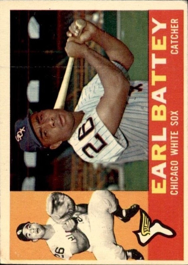 1960 Topps #328 Earl Battey