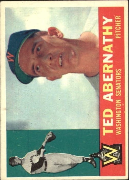 1960 Topps #334 Ted Abernathy