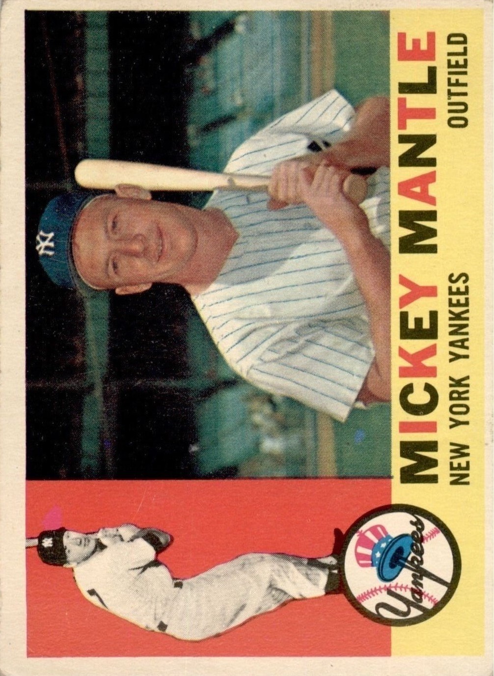 1960 Topps #350 Mickey Mantle