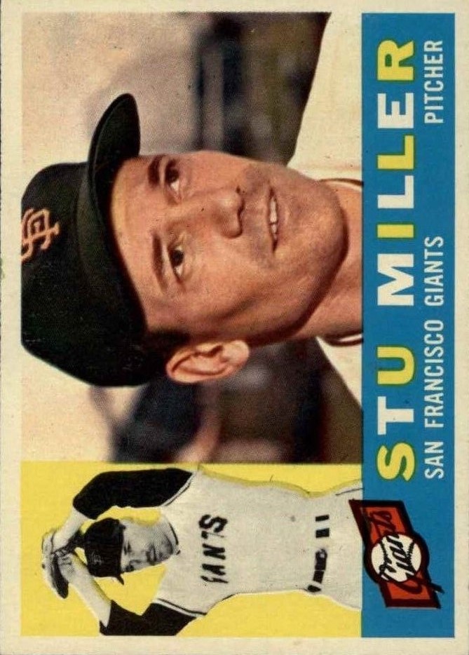 1960 Topps #378 Stu Miller