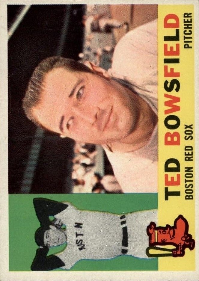 1960 Topps #382 Ted Bowsfield