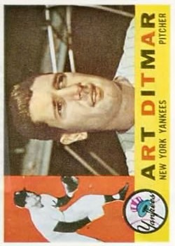 1960 Topps #430 Art Ditmar