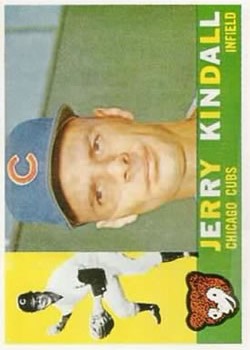 1960 Topps #444 Jerry Kindall