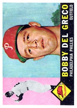 1960 Topps #486 Bobby Del Greco