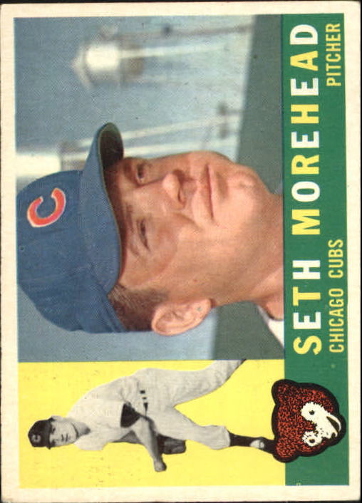 1960 Topps #504 Seth Morehead
