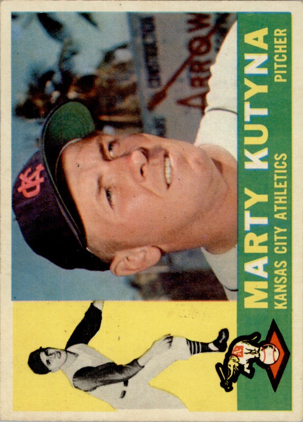 1960 Topps #516 Marty Kutyna RC