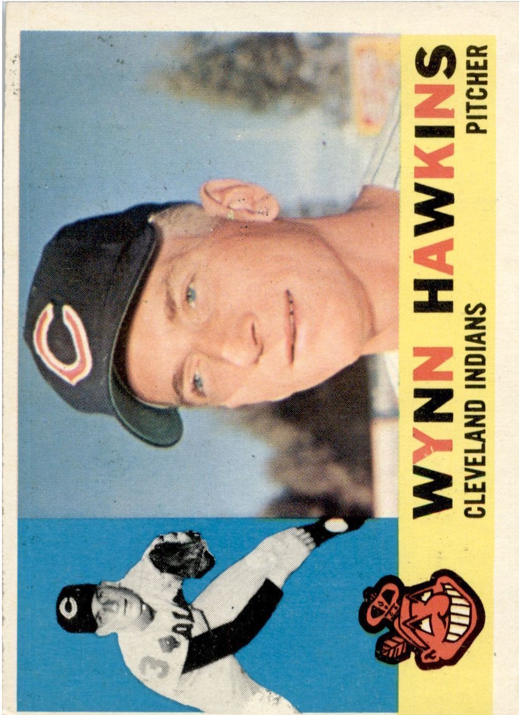 1960 Topps #536 Wynn Hawkins RC