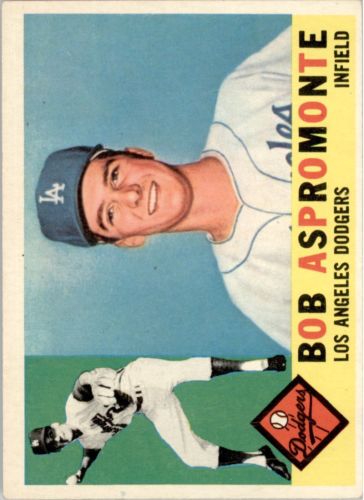 1960 Topps #547 Bob Aspromonte RC