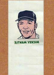 1960 Topps Tattoos #31 Mickey Mantle