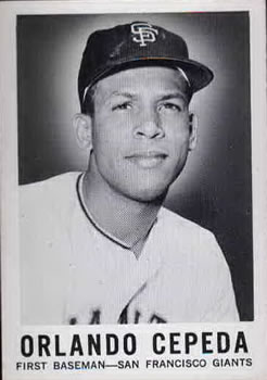 1960 Leaf #128 Orlando Cepeda