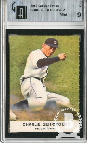 1961 Golden Press #10 Charlie Gehringer