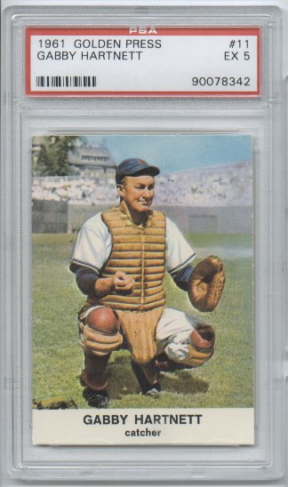 1961 Golden Press #11 Gabby Hartnett