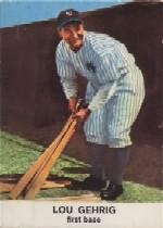 1961 Golden Press #16 Lou Gehrig