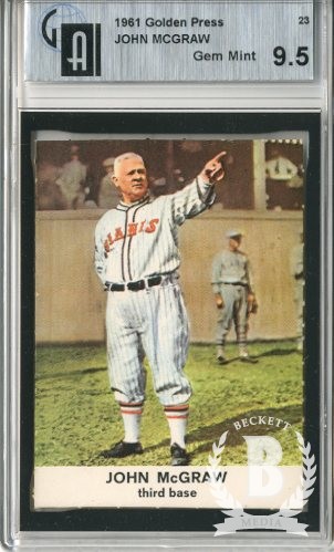 1961 Golden Press #23 John McGraw