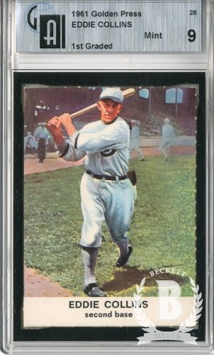 1961 Golden Press #28 Eddie Collins