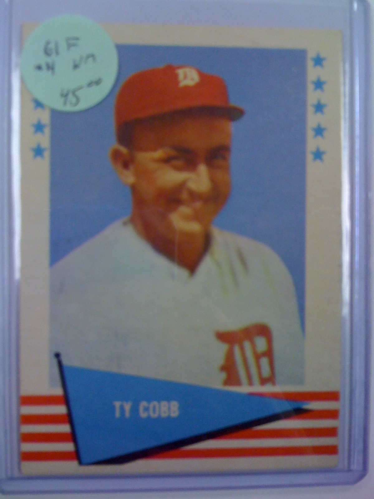 1961 Fleer #14 Ty Cobb