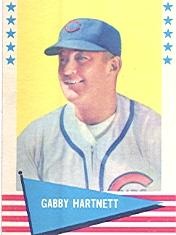 1961 Fleer #41 Gabby Hartnett