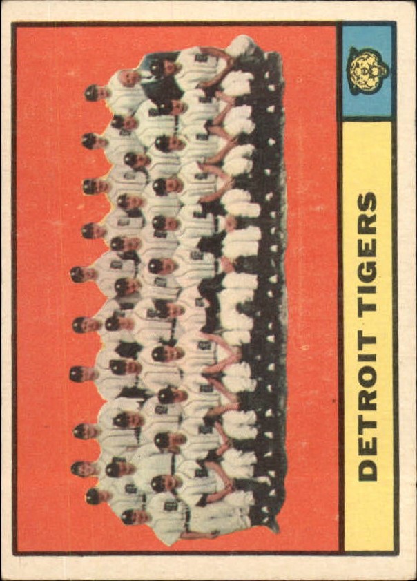1961 Topps #51 Detroit Tigers TC