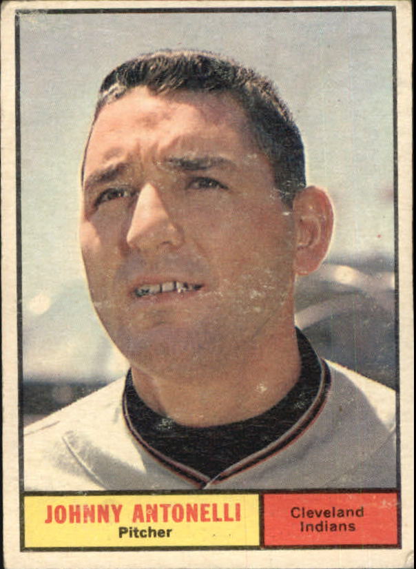 1961 Topps #115 Johnny Antonelli