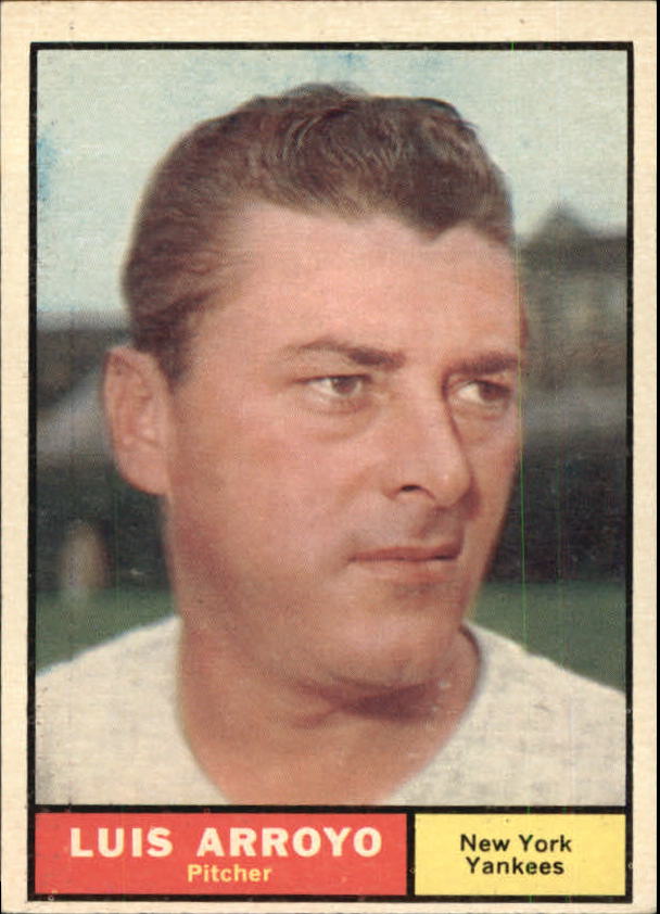 1961 Topps #142 Luis Arroyo