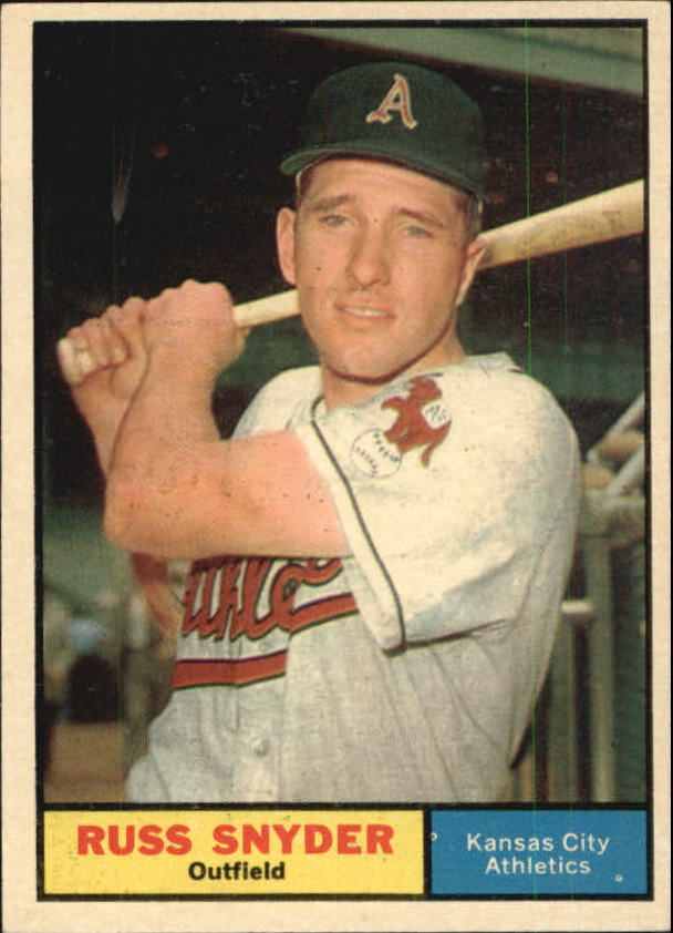 1961 Topps #143 Russ Snyder