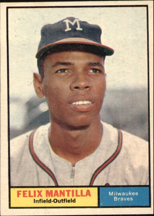 1961 Topps #164 Felix Mantilla