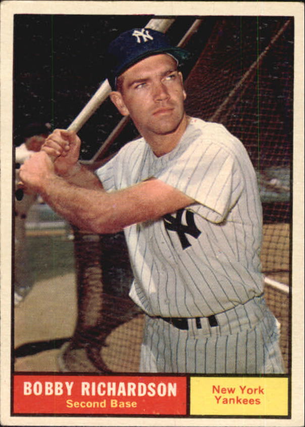 1961 Topps #180 Bobby Richardson