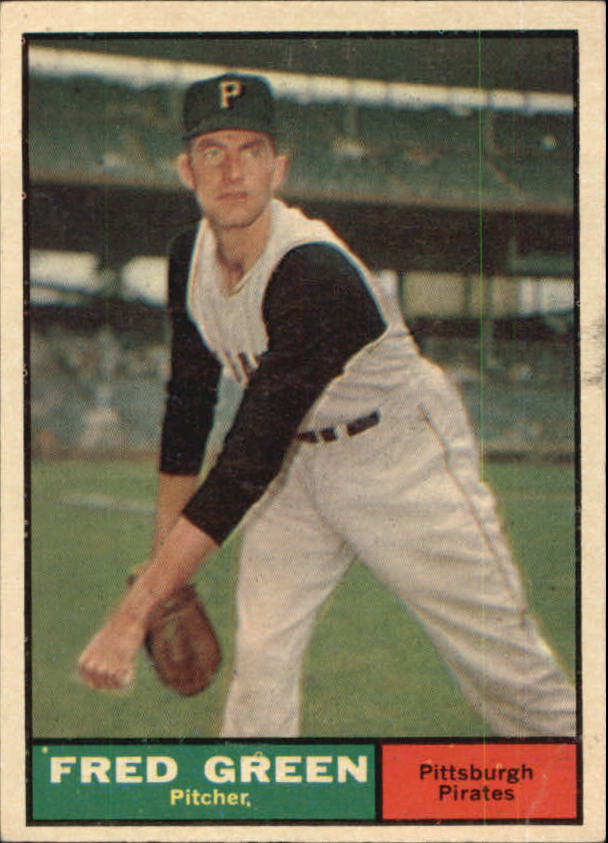 1961 Topps #181 Fred Green