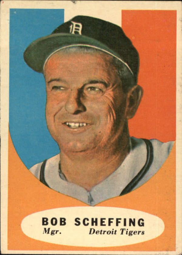 1961 Topps #223 Bob Scheffing MG
