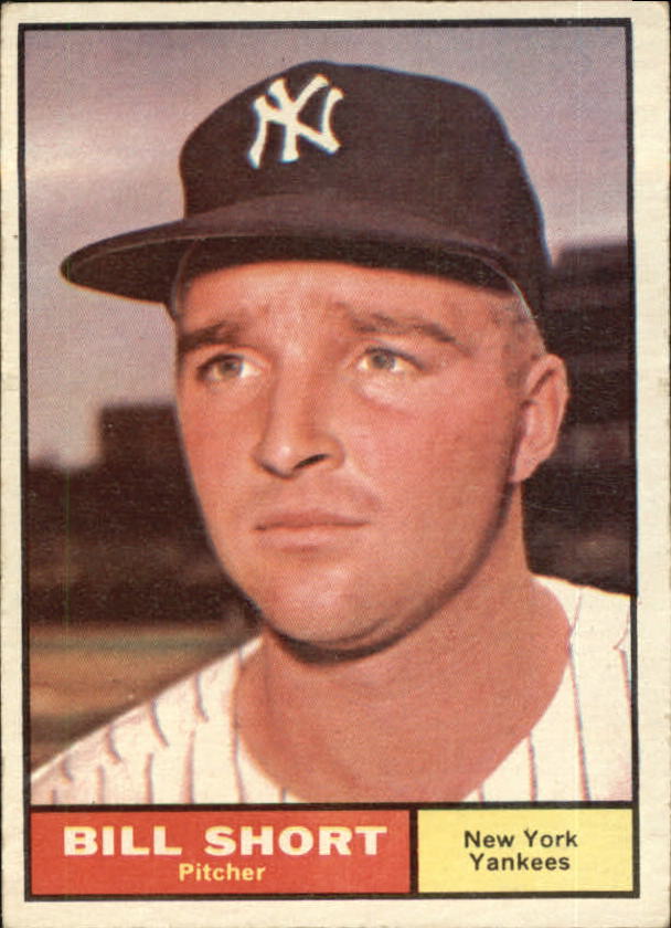 1961 Topps #252 Bill Short