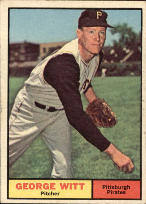 1961 Topps #286 George Witt