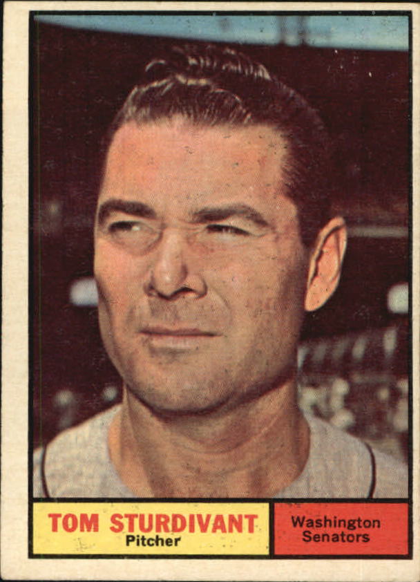 1961 Topps #293 Tom Sturdivant