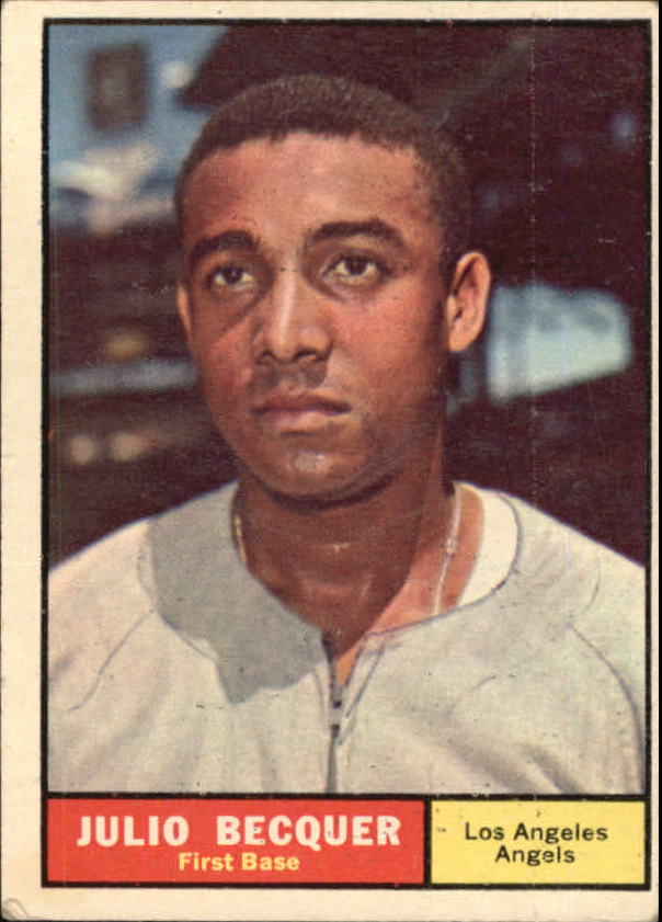 1961 Topps #329 Julio Becquer