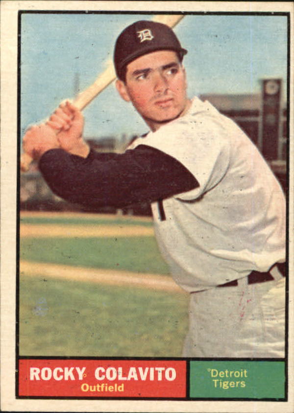 1961 Topps #330 Rocky Colavito