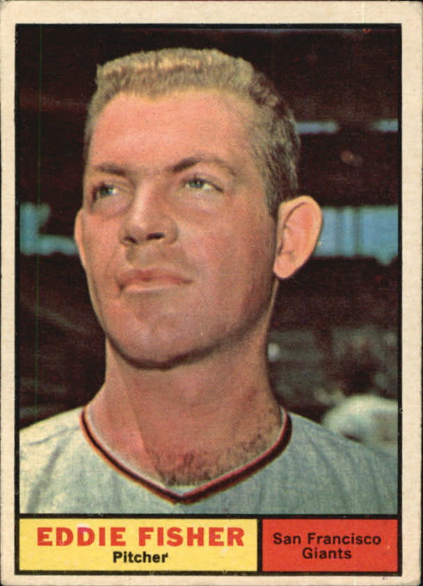 1961 Topps #366 Eddie Fisher