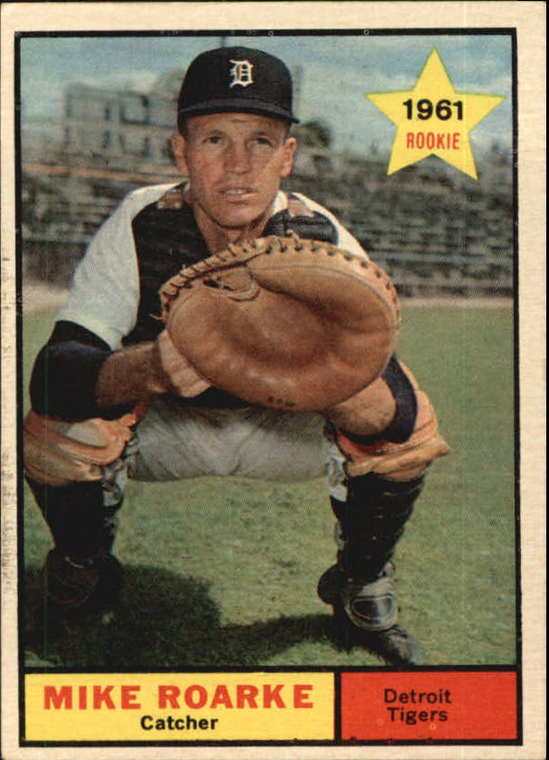 1961 Topps #376 Mike Roarke RC