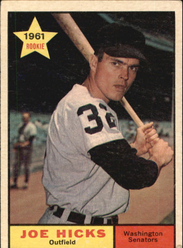 1961 Topps #386 Joe Hicks