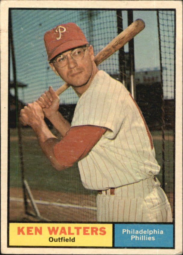 1961 Topps #394 Ken Walters