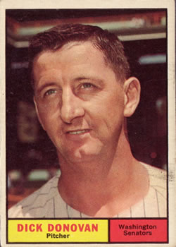 1961 Topps #414 Dick Donovan